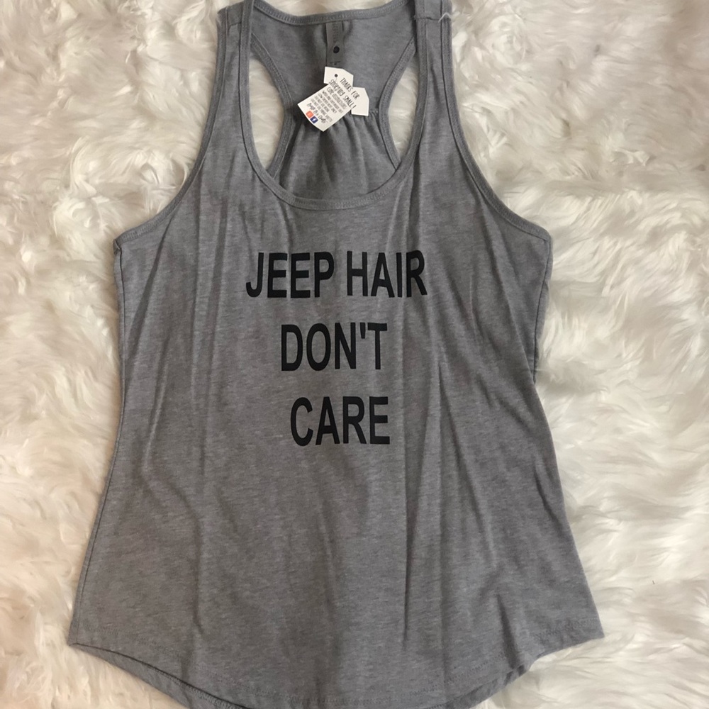 Jeep Hair Dont Care Tank - never worn